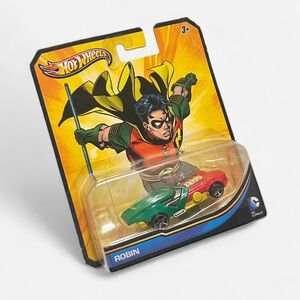 2017 Hot Wheels DC Character Cars HW Hot Wheels Robin New Release